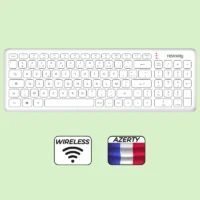 Clavier & Souris sans Fil avec Tapis