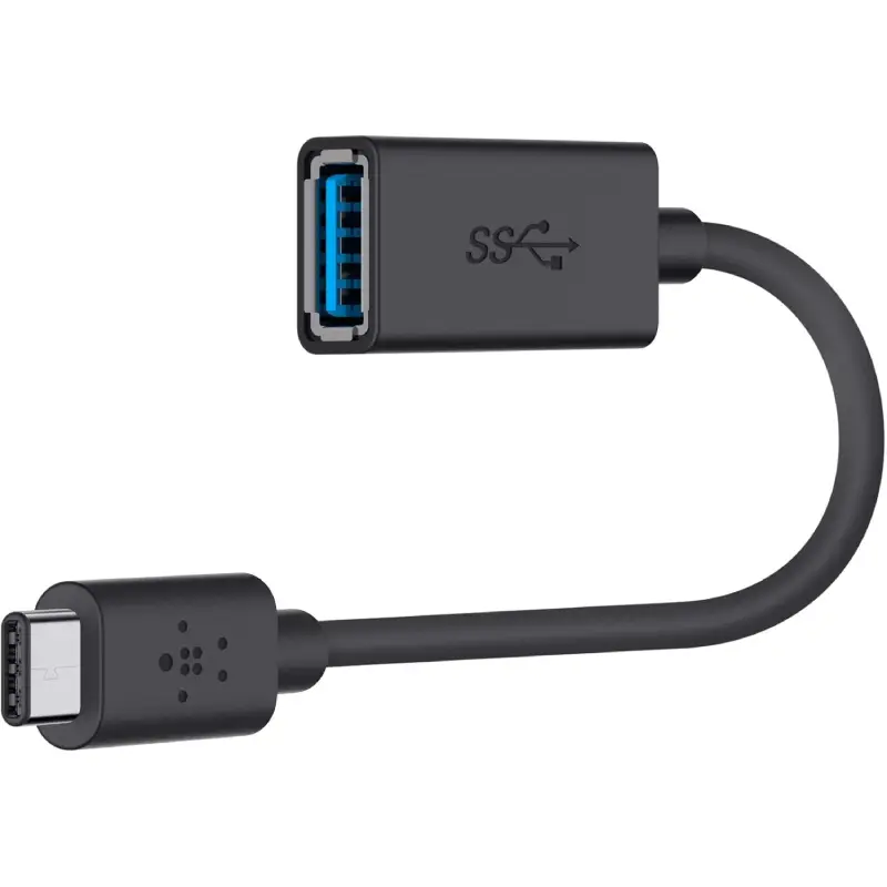 Belkin adaptateur USB-C vers USB-A 3.0 noir EAN 745883692378