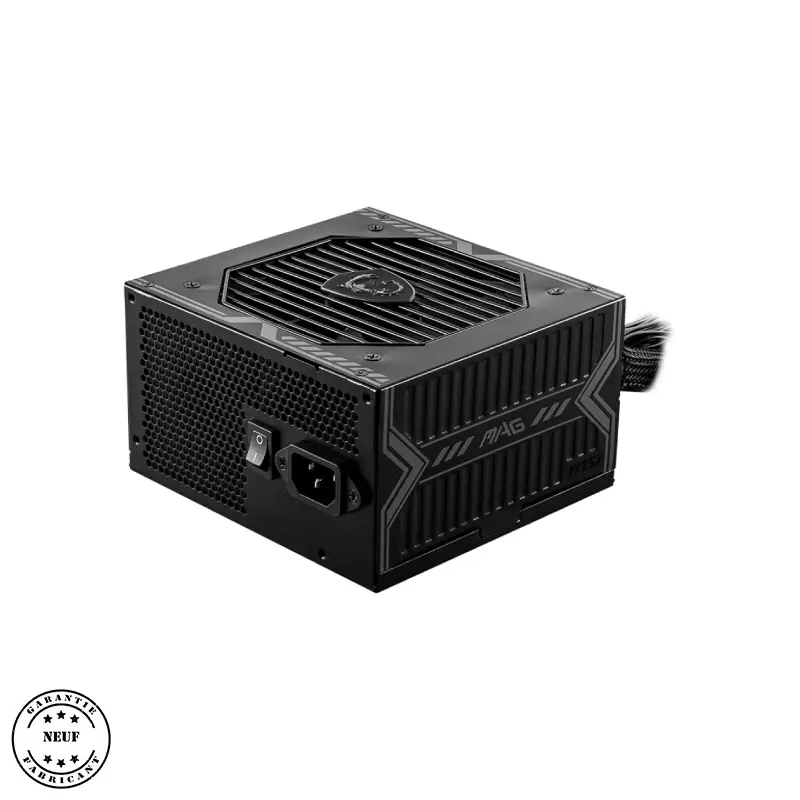 Ventilateur 120 mm de l’alimentation MSI MAG A750BN PCIE5